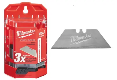 Náhradní univerzální čepele do užitkových nožů Milwaukee (MI48221950)