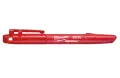 Značkovač Milwaukee INKZALL™ s jemným hrotom - červený (MI48223170)