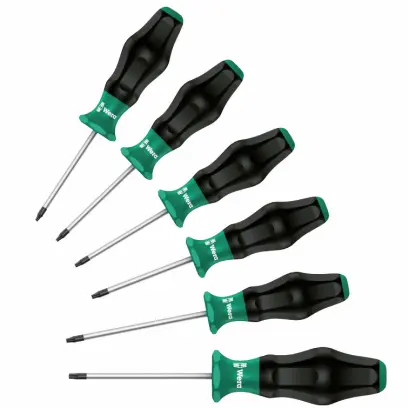 Wera 031554 Sada šroubováků 1367/6 TORX® Kraftform® Comfort (6 dílů) (W05031554001)