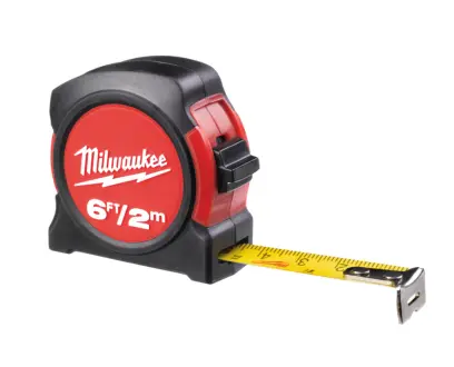 Svinovací metr MILWAUKEE 2m/6ft nemagnetický (MI48225502)