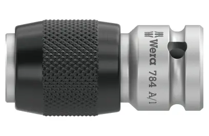 Wera 042750 Adaptér 1/4" typ 784 A/1 (vnútorná 1/4"-vnútorná 1/4") s rýchloupínacou hlavou (W05042750001)