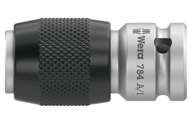 Wera 042750 Adaptér 1/4" typ 784 A/1 (vnútorná 1/4"-vnútorná 1/4") s rýchloupínacou hlavou (W05042750001)