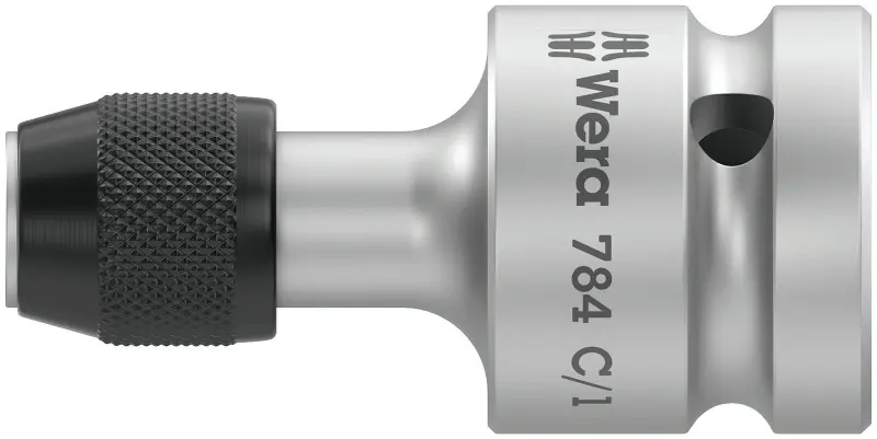 Wera 042760 Adaptér 1/4" typ 784 C/1 (vnútorná 1/2"-vnútorná 1/4") s rýchloupínacou hlavou (W05042760001)