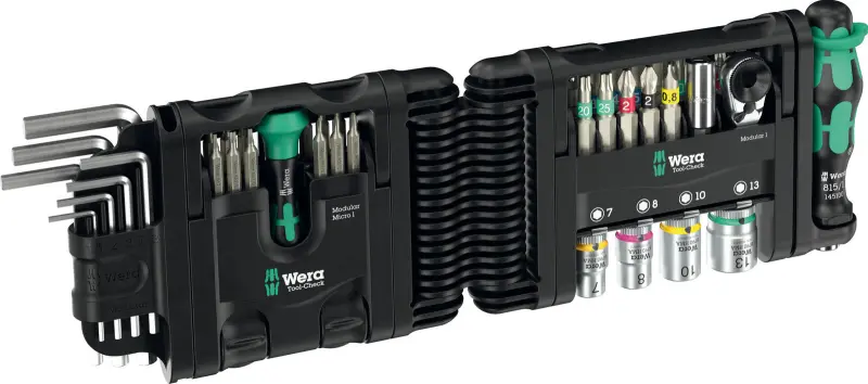 Wera 049020 Náradie pre ručné, strojné a presné skrutkovacie práce Tool-Check Modular Set 1 (Sada 50 dielov) (W05049020001)