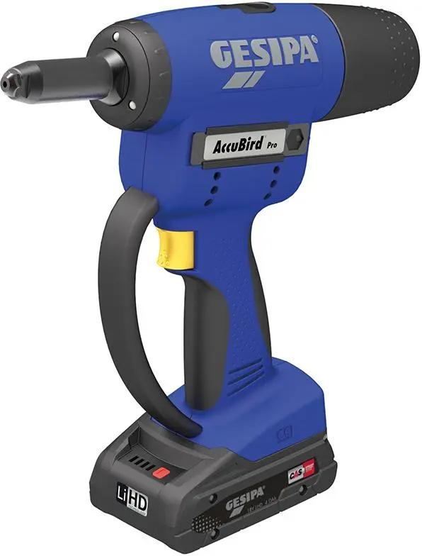 Aku nýtovací kleště Gesipa AccuBird Pro (2,0 Ah) (GES1679661)