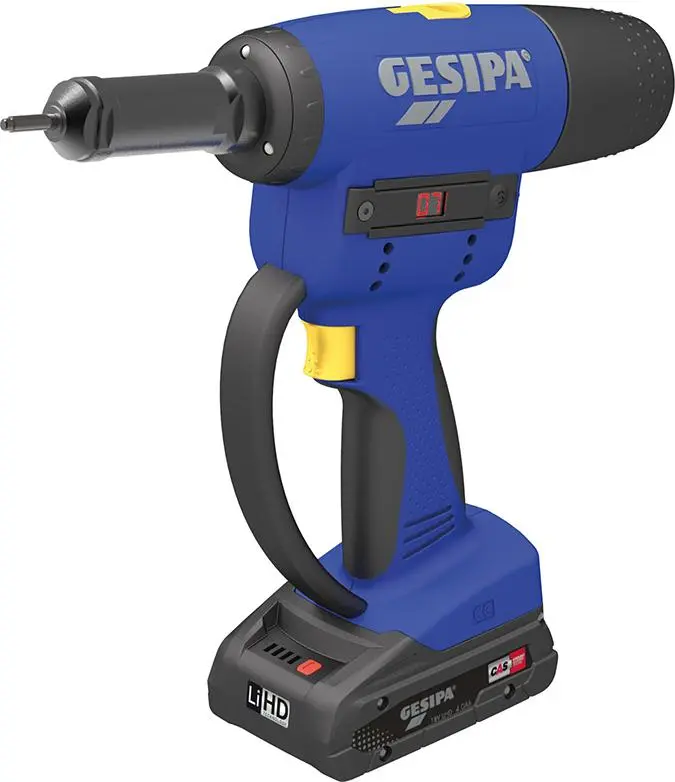 Aku nýtovací maticové kleště Gesipa FireBird Pro Gold Edition (2,0 Ah) (GES1679674)