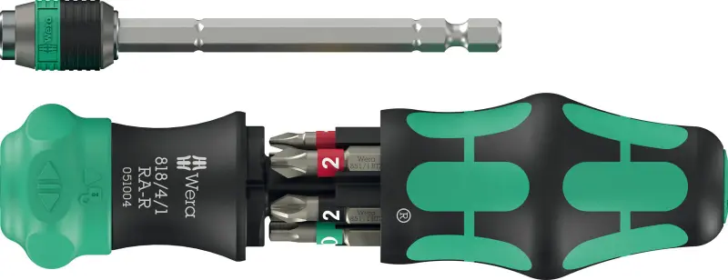 Wera 051513 Ručný skrutkovač s račňou Kraftform Kompakt 20 RA-R vrátane bitov (Sada 6 dielov) (W05051513001)