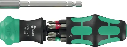 Wera 051519 Držiak bitov Kraftform Kompakt 28 RA 1 vrátane bitov (Sada 6 dielov) (W05051519001)