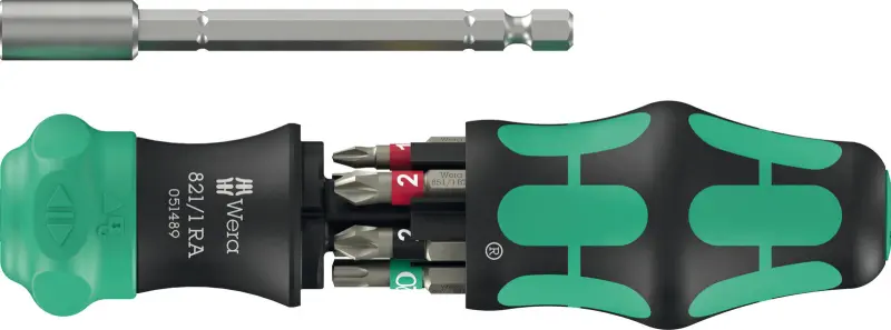 Wera 051519 Držiak bitov Kraftform Kompakt 28 RA 1 vrátane bitov (Sada 6 dielov) (W05051519001)