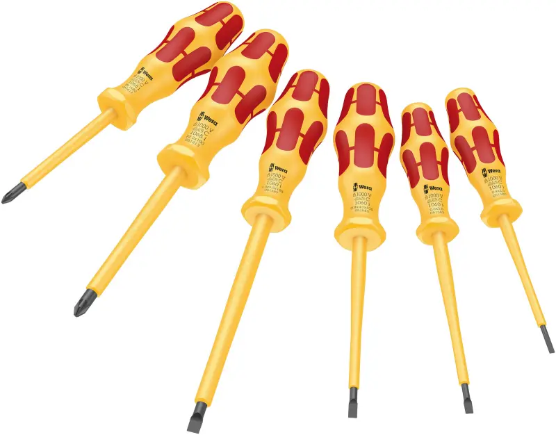 Wera 051576 Elektrikárske skrutkovače Kraftform 1060 i/1065 i/6 VDE (Sada 6 dielov) (W05051576001)
