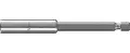 Wera 053457 Univerzálny držiak bitov 899/4/1 K, so zaisťovacím krúžkom (1/4" Hex) (W05053457001)
