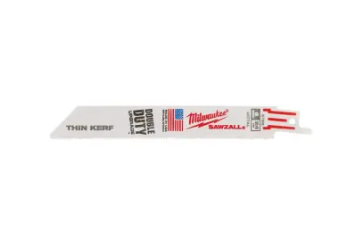 Pílové plátky na kov Milwaukee Sawzall Thin Kerf SM 150 x 24 Tpi (5 ks) (MI48475186)