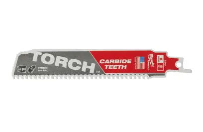 Pilové listy Milwaukee TCT TORCH 150 x 3,6 mm s karbidovými hrotmi (5 ks) (MI48475501)