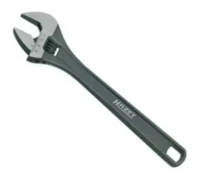 Jednostranný vidlicový kľúč, nastaviteľný, fosfátovaný, DIN3117 tvar A 158mm HAZET (EDE58150020)