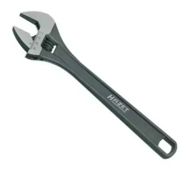 Jednostranný vidlicový kl íč, stavitelný, fosfátova ný, DIN3117 tvar A 158mm HAZET