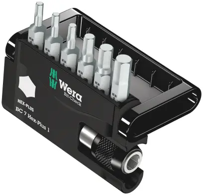 Wera 056168 Bity sd typ Bit-Check 7 Hex-Plus 1 (W05056168001)