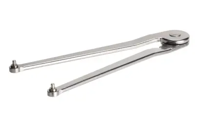 Kľúč do čelných otvorov nastaviteľný INOX ocel 11-60mm/3mm s nosom AMF (EDE582B0300)