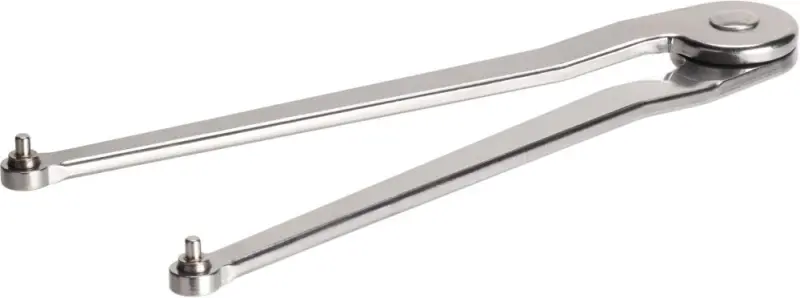 Klíč do čelních otvorů stavitelný INOX ocel 11-60mm/3mm s nosem AMF (EDE582B0300)