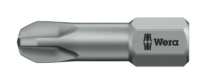 Wera 056525 Bit PH 3 - 851/1 TZ. Skrutkovací bit 1/4 Hex, 25 mm pre krížové skrutky Phillips (W05056525001)