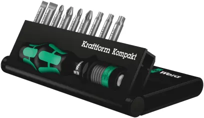 Wera 056653 Sada 9 ks torzných bitov Kraftform Kompakt 10 s držiakom 813 R Kraftform (W05056653001)