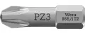 Wera 056825 Skrutkovací bit 1/4" Hex PZ 3 x 25 mm, typ 855/1 TZ pre krížové skrutky Pozidriv (W05056825001)