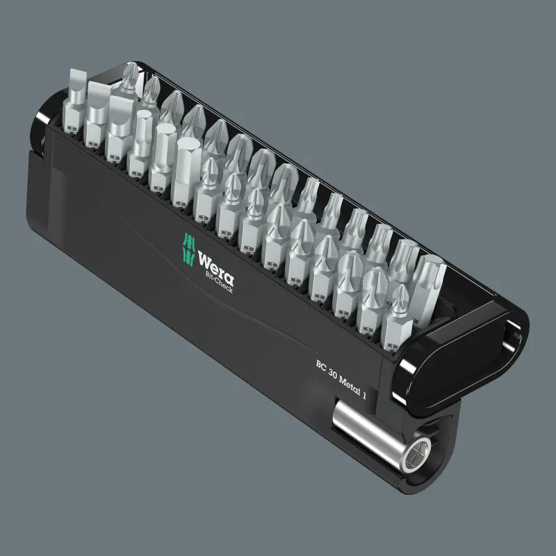 Wera 057440 Šroubovací bity 1/4" Bit-Check 30 Metal 1 SB (Sada 30 dílů) (W05057440001)