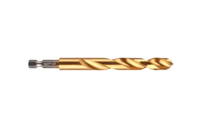 Vrták do kovu Milwaukee Shockwave HSS-G TiN Red Hex pr. 10,5 mm (MI48894724)