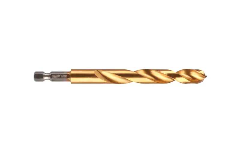 Vrták do kovu Milwaukee Shockwave HSS-G TiN Red Hex pr. 10,5 mm (MI48894724)