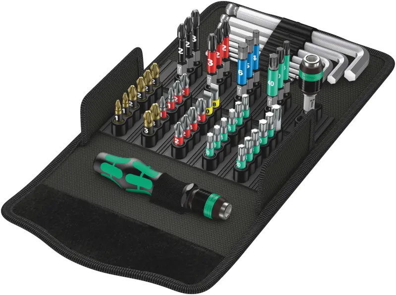 Wera 057460 Bity a zástrčné kľúče Kraftform Kompakt 100 (W05057460001)