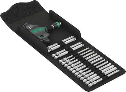 Wera 057470 Skrutkovacie bity s T-rukoväťou Kraftform Kompakt 400 (Sada 17 dielov) (W05057470001)