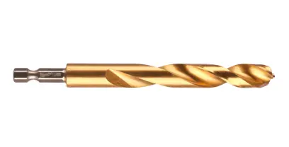 Vrták do kovu Milwaukee Shockwave HSS-G TiN Red Hex pr. 12 mm (MI48894727)