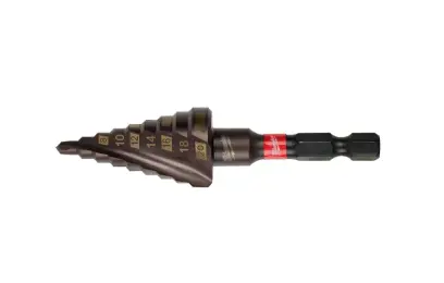 Stupňovité vrtáky 4 ÷ 20 mm Milwaukee SHOCKWAVE™ Impact Duty (MI48899263)