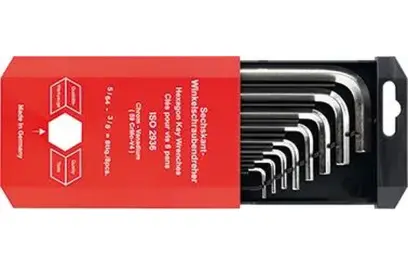 Zástrčné šesťhranné kľúče (inbus) vnútorný 6-hran 5/64"-3/8"x mm FORMAT (EDE58470010)
