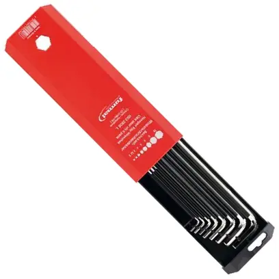 Zástrčné šesťhranné kľúče (inbus) zásuvný box vnútorný 6-hran, dlhý 2-10x mm FORMAT (EDE58470055)