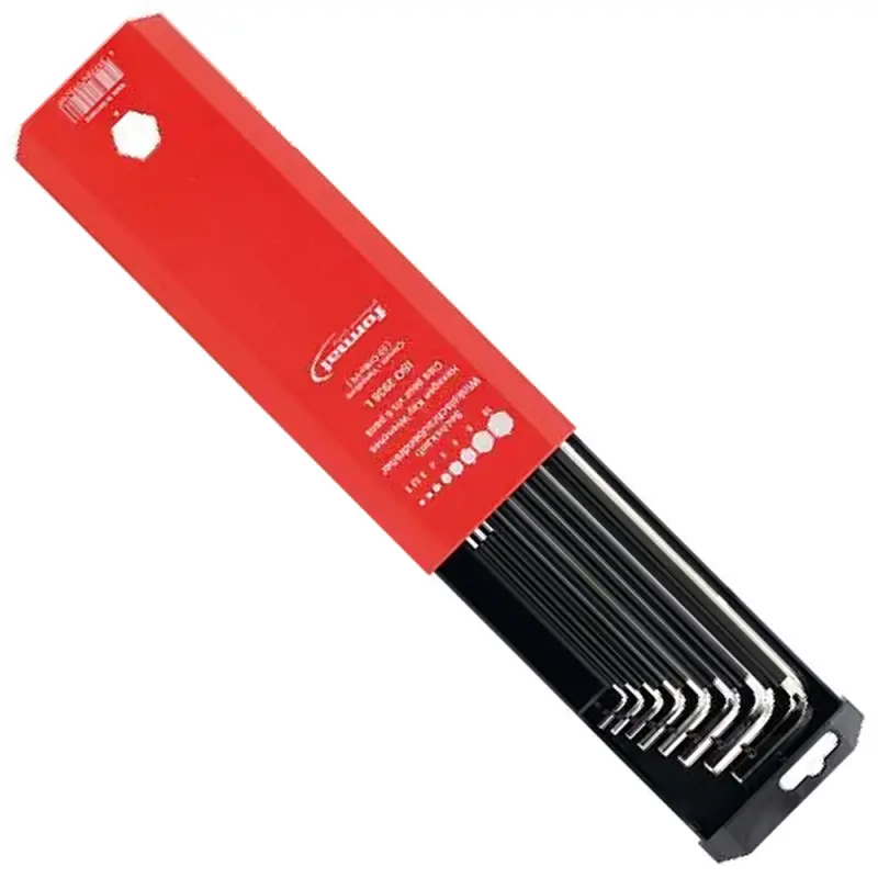 Zástrčné šesťhranné kľúče (inbus) zásuvný box vnútorný 6-hran, dlhý 2-10x mm FORMAT (EDE58470055)