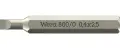 Wera 058101 Skrutkovací bit 800/0 Micro 0,40 x 2,5 na skrutky s plochou drážkou (W05058101001)