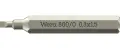 Wera 058104 Skrutkovací bit 800/0 Micro 0,30 x 1,5 na skrutky s plochou drážkou (W05058104001)