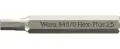 Wera 058112 Skrutkovací bit 840/0 Micro Hex-Plus 2,5 mm na skrutky s vnútorným šesťhranom (W05058112001)