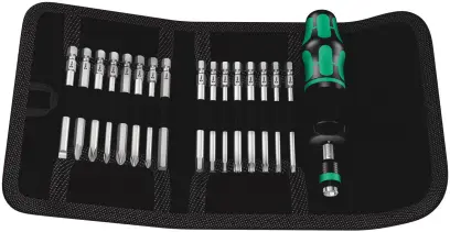 Wera 059293 Momentový skrutkovač 7441 Kraftform Kompakt 60 Torque 1,2 ÷ 3,0 Nm (Vrátane sady 16 bitov) (W05059293001)