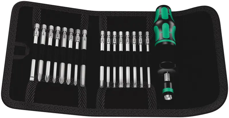 Wera 059293 Momentový skrutkovač 7441 Kraftform Kompakt 60 Torque 1,2 ÷ 3,0 Nm (Vrátane sady 16 bitov) (W05059293001)