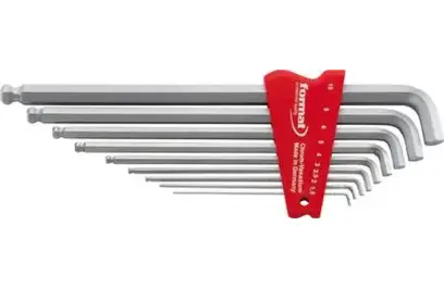 Zástrčné šesťhranné kľúče (inbus) vnútorný 6-hran 100° 1,5-10x mm FORMAT (EDE58571000)