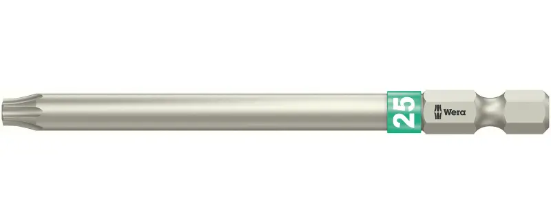 Wera 059571 Skrutkovací bit 1/4" TX 25 867/4 Z Torx BO Take it easy s otvorom (W05059571001)