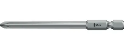 Wera 059780 Skrutkovací bit 1/4" Hex PH 2 x 110 mm, typ 851/4" Z PH na krížové skrutky Phillips (W05059780001)