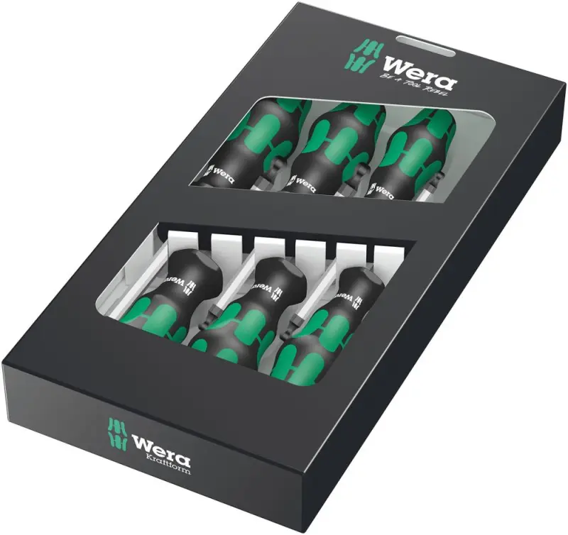 Wera 135028 Šroubováky 6hranné, kulová hlava - 6 ks (EDE58680005)