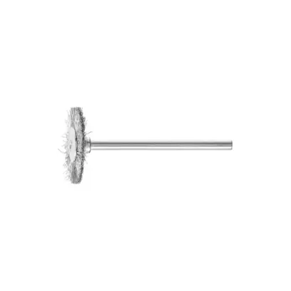 Kotúčová kefa so stopkou Pferd RBU 2202/3 INOX 0,10, nesplietaný drôt (PF4007220032596)