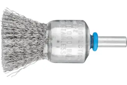 Štětcový kartáč se stopkou Pferd PBU 2022/6 INOX 0,20, zvlněný drát INOX (PF4007220045312)