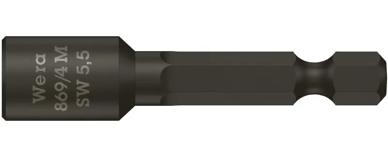 Wera 060420 Nástrčná hlavica 1/4" šesťhran 5,5 x 50 mm typ 869/4 M (W05060420001)
