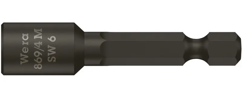 Wera 060421 Nástrčná hlavica 1/4" šesťhran 6 x 50 mm typ 869/4 M (W05060421001)