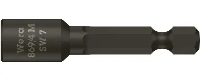 Wera 060422 Nástrčná hlavica 1/4" šesťhran 7 x 50 mm typ 869/4 M (W05060422001)