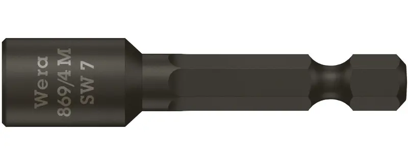 Wera 060422 Nástrčná hlavica 1/4" šesťhran 7 x 50 mm typ 869/4 M (W05060422001)